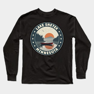 Lake Shetek Minnesota Sunset Long Sleeve T-Shirt
